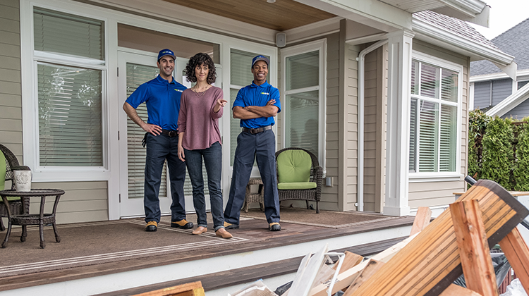 1-800-GOT-JUNK? will help a hoarder cleanup the junk